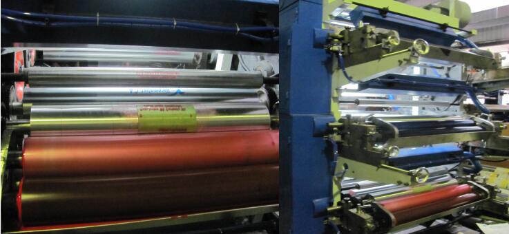 KDF Six Color Flexographic Printing Machine