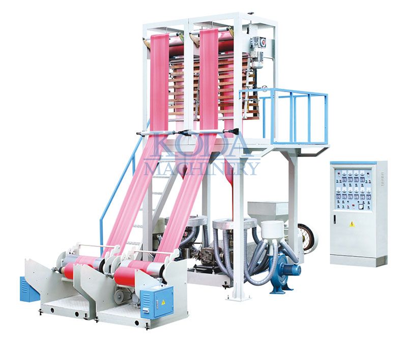 SJ-FM Double-head Film Blowing Machine Set