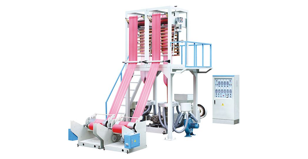 SJ-FM Double-head Film Blowing Machine Set