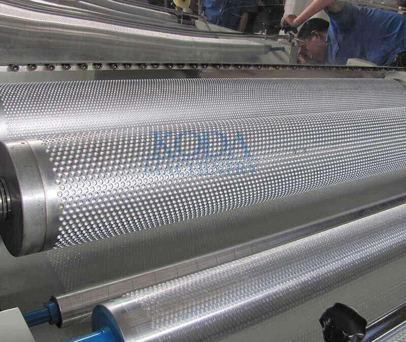 GDPE-1200/1300 Polyethylene Bubble Film Machine