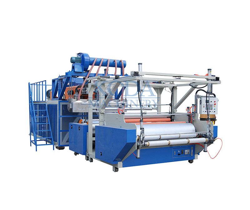 GDSC-1000/1500  Fully Automatic Three Layer Co-extrusion Stretch Cling Film Making Machine