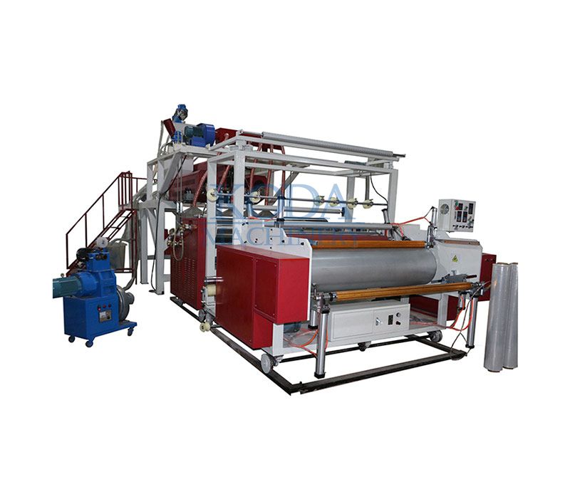 GDSC-1000/1500  Fully Automatic Three Layer Co-extrusion Stretch Cling Film Making Machine