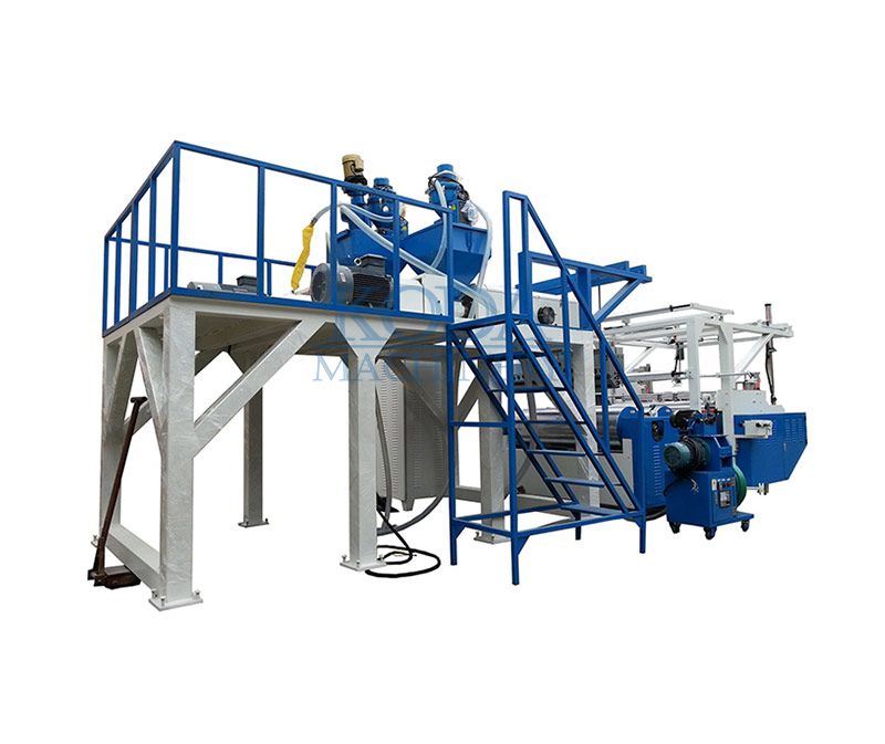 GDSC-1000/1500  Fully Automatic Three Layer Co-extrusion Stretch Cling Film Making Machine