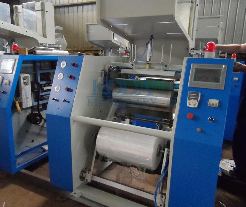 500mm Automatic stretch film rewing machine