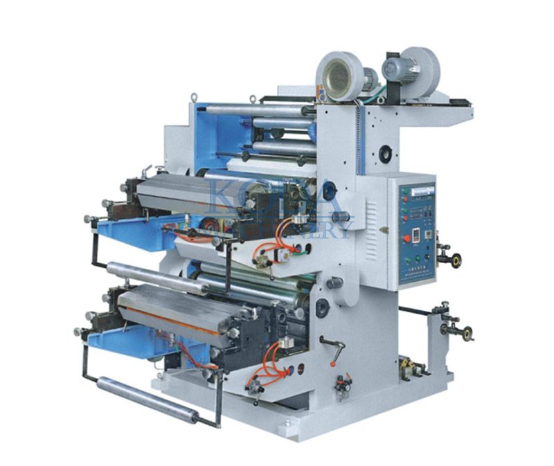 KDF Two Color Flexographic Printing Machine