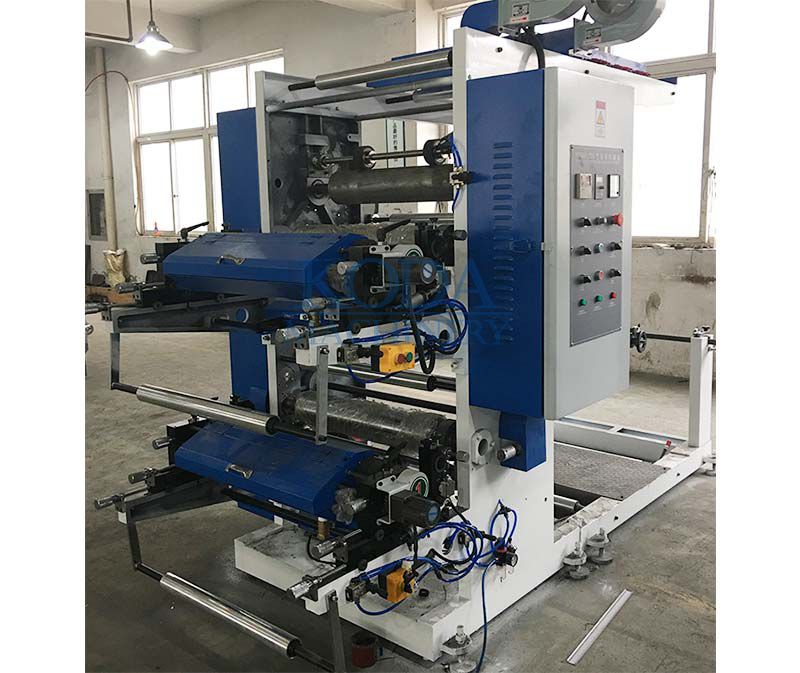 KDF Two Color Flexographic Printing Machine