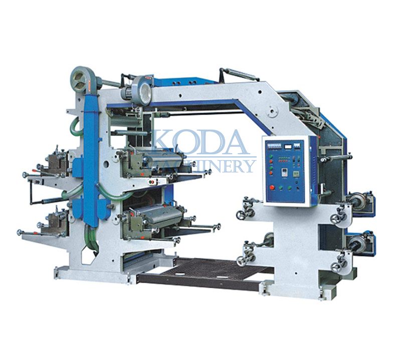 KDF Four Color Flexographic Printing Machine