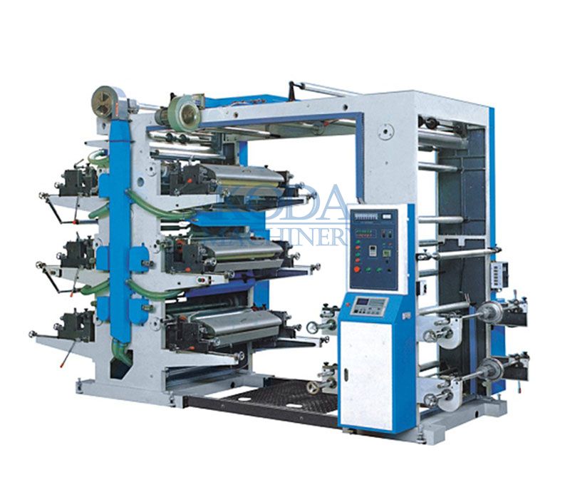 KDF Six Color Flexographic Printing Machine