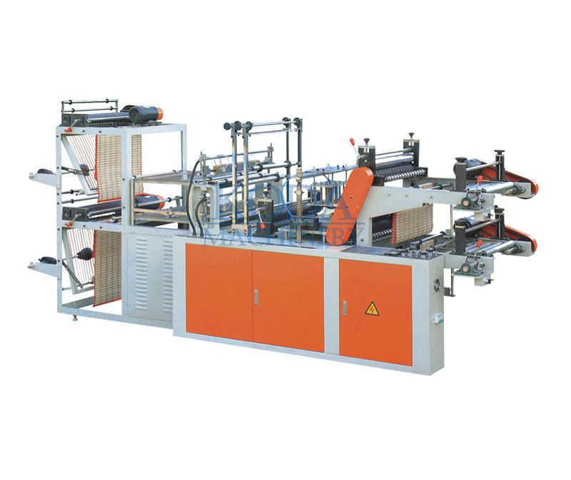 KDR500-800 Computer Control High-speed Vest Rolling Bag-making Machine (Double layer)