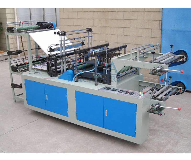 KDR500-800 Computer Control High-speed Vest Rolling Bag-making Machine (Double layer)