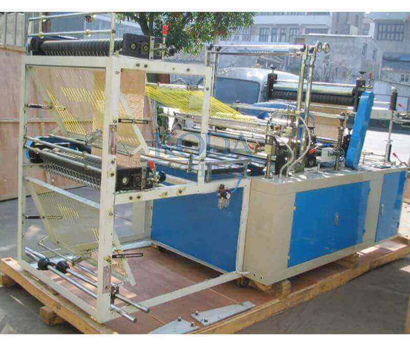 KDR500-800 Computer Control High-speed Vest Rolling Bag-making Machine (Double layer)