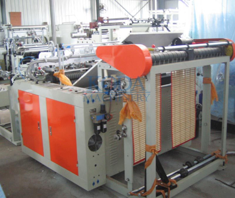 KDH Heat sealing heat cutting bag machine