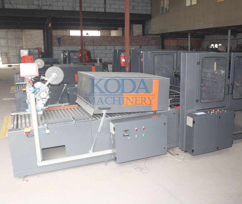 KDRS-800/1050 Automatic Roll Wrapping Machine with Shrink Tunnel