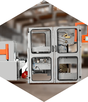 Packaging Machine with Shrink Tunnel